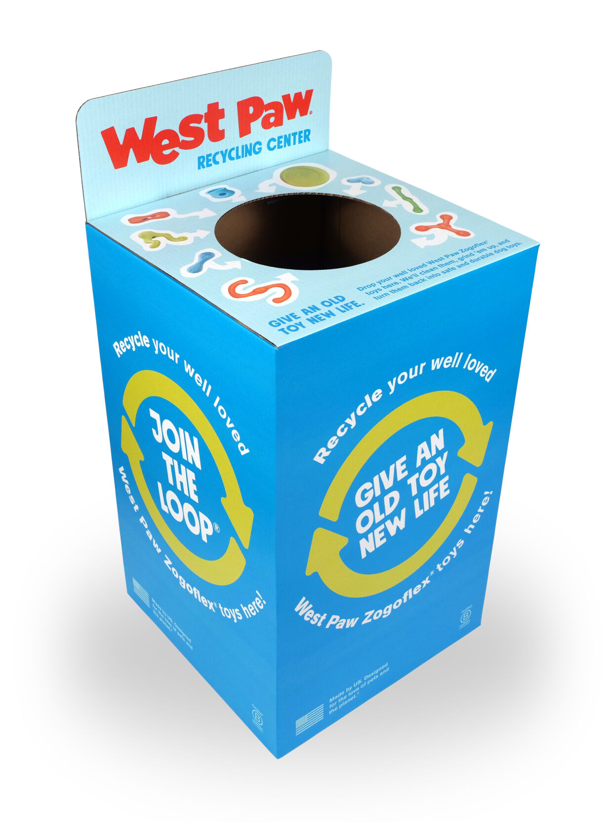 West Paw, recycling collection bin